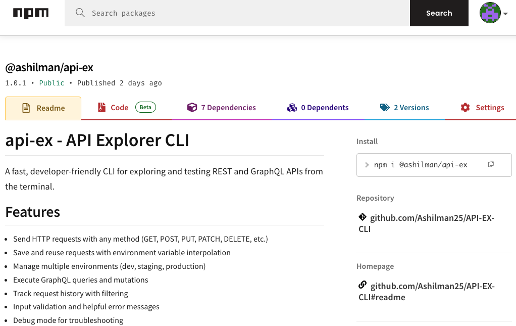 Api explorer preview
